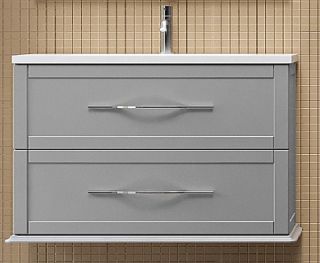 База CEZARES  подвесная под раковину с двумя выдвижными ящиками, 74x46x55